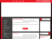 Tablet Screenshot of deskfit.com